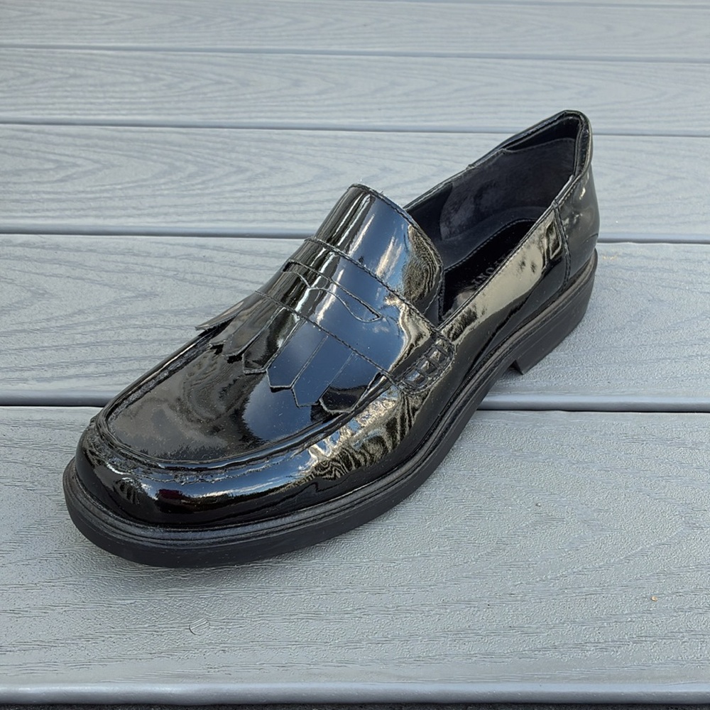 Rockport Women’s Patent Leather Loafers Black Size 10 NWT